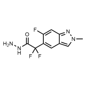 2,2-Difluoro-2-(6-fluoro-2-methyl-2H-indazol-5-yl)acetohydrazide|CS-0477263