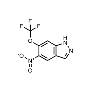 5-Nitro-6-(trifluoromethoxy)-1H-indazole|CS-0477272