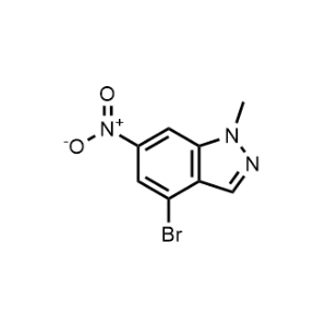 4-Bromo-1-methyl-6-nitro-1H-indazole|CS-0477306