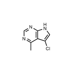5-Chloro-4-methyl-7H-pyrrolo[2,3-d]pyrimidine|CS-0477322