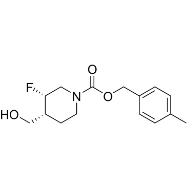 4-Methylbenzyl (3S,4R)-3-fluoro-4-(hydroxymethyl)piperidine-1-carboxylate|CS-0477339