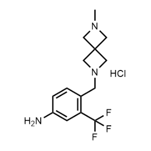 4-((6-Methyl-2,6-diazaspiro[3.3]Heptan-2-yl)methyl)-3-(trifluoromethyl)aniline hydrochloride|CS-0477348