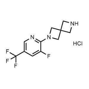 2-(3-Fluoro-5-(trifluoromethyl)pyridin-2-yl)-2,6-diazaspiro[3.3]Heptane hydrochloride|CS-0477364