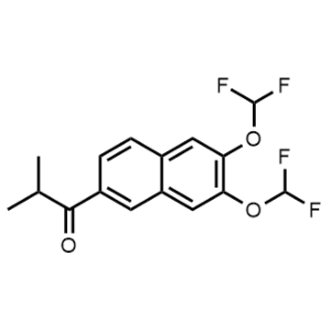 1-(6,7-Bis(difluoromethoxy)naphthalen-2-yl)-2-methylpropan-1-one|CS-0477494