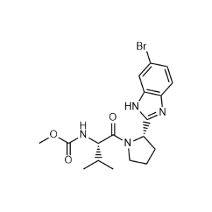 Methyl ((S)-1-((S)-2-(6-bromo-1H-benzo[d]imidazol-2-yl)pyrrolidin-1-yl)-3-methyl-1-oxobutan-2-yl)carbamate|CS-0477499