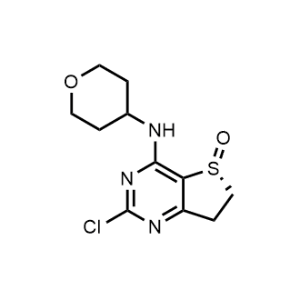(R)-2-chloro-4-((tetrahydro-2H-pyran-4-yl)amino)-6,7-dihydrothieno[3,2-d]pyrimidine 5-oxide|CS-0477523