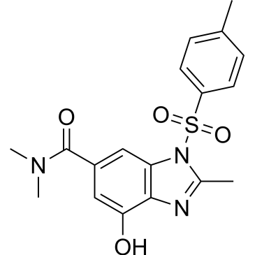 4-Hydroxy-N,N,2-trimethyl-1-tosyl-1H-benzo[d]imidazole-6-carboxamide|CS-0477525