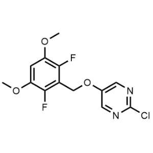 2-Chloro-5-((2,6-difluoro-3,5-dimethoxybenzyl)oxy)pyrimidine|CS-0477528