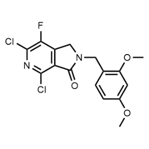 4,6-Dichloro-2-(2,4-dimethoxybenzyl)-7-fluoro-1,2-dihydro-3H-pyrrolo[3,4-c]pyridin-3-one|CS-0477575