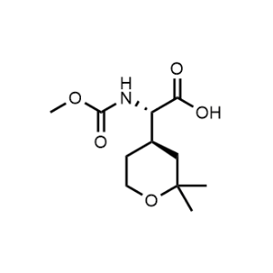 (S)-2-((R)-2,2-dimethyltetrahydro-2H-pyran-4-yl)-2-((methoxycarbonyl)amino)acetic acid|CS-0477768