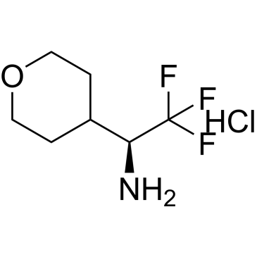 (S)-2,2,2-trifluoro-1-(tetrahydro-2H-pyran-4-yl)ethan-1-amine hydrochloride|CS-0477774