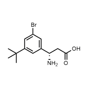 (S)-3-amino-3-(3-bromo-5-(tert-butyl)phenyl)propanoic acid|CS-0478038