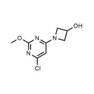 1-(6-Chloro-2-methoxypyrimidin-4-yl)azetidin-3-ol|CS-0478052