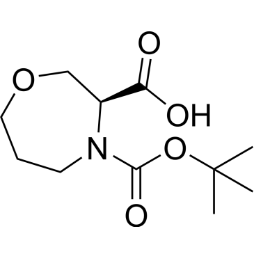 (S)-4-(tert-butoxycarbonyl)-1,4-oxazepane-3-carboxylic acid|CS-0478084