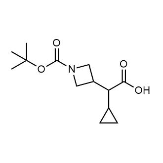 2-(1-(Tert-butoxycarbonyl)azetidin-3-yl)-2-cyclopropylacetic acid|CS-0478236