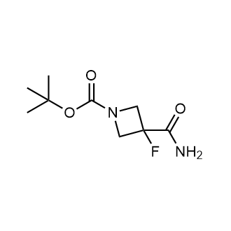 Tert-butyl 3-carbamoyl-3-fluoroazetidine-1-carboxylate|CS-0478370