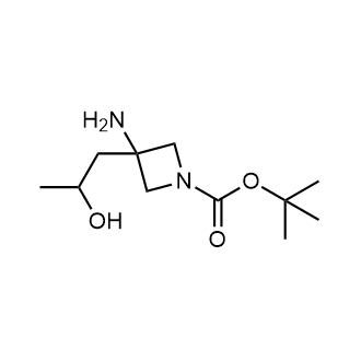 Tert-butyl 3-amino-3-(2-hydroxypropyl)azetidine-1-carboxylate|CS-0478383