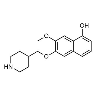 7-Methoxy-6-(piperidin-4-ylmethoxy)naphthalen-1-ol|CS-0478857