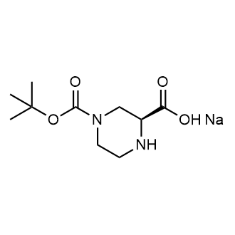 (S)-4-(tert-butoxycarbonyl)piperazine-2-carboxylic acid, sodium salt|CS-0478912