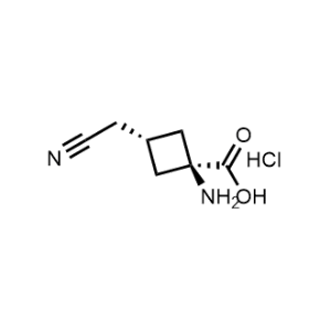 (1R,3r)-1-amino-3-(cyanomethyl)cyclobutane-1-carboxylic acid hydrochloride|CS-0479126