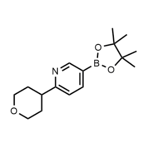 2-(Tetrahydro-2H-pyran-4-yl)-5-(4,4,5,5-tetramethyl-1,3,2-dioxaborolan-2-yl)pyridine|CS-0479132