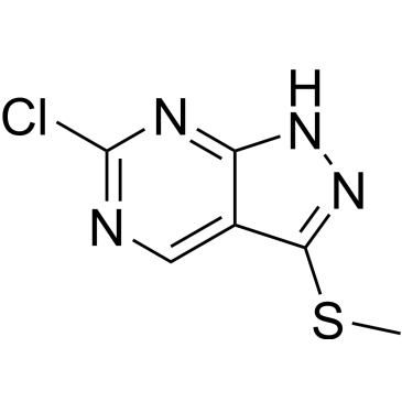 6-Chloro-3-(methylthio)-1H-pyrazolo[3,4-d]pyrimidine|CS-0479238