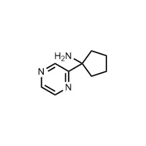 1-(Pyrazin-2-yl)cyclopentan-1-amine|CS-0479242