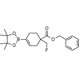 Benzyl 1-(fluoromethyl)-4-(4,4,5,5-tetramethyl-1,3,2-dioxaborolan-2-yl)cyclohex-3-ene-1-carboxylate|CS-0479286