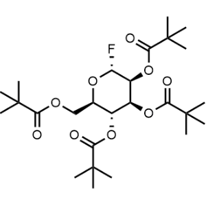 (2R,3S,4S,5R,6R)-2-fluoro-6-((pivaloyloxy)methyl)tetrahydro-2H-pyran-3,4,5-triyl tris(2,2-dimethylpropanoate)|CS-0479308