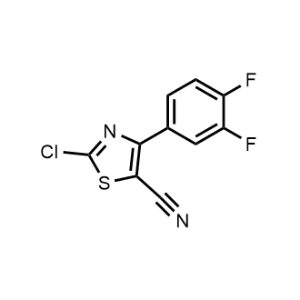 2-Chloro-4-(3,4-difluorophenyl)thiazole-5-carbonitrile|CS-0479430