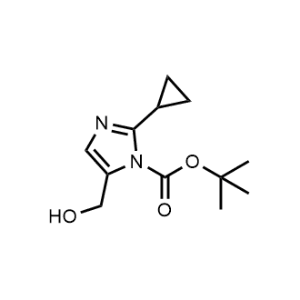 Tert-butyl 2-cyclopropyl-5-(hydroxymethyl)-1H-imidazole-1-carboxylate|CS-0479437