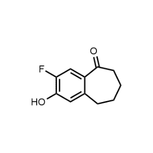 3-Fluoro-2-hydroxy-6,7,8,9-tetrahydro-5H-benzo[7]annulen-5-one|CS-0479464