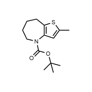 Tert-butyl 2-methyl-5,6,7,8-tetrahydro-4H-thieno[3,2-b]azepine-4-carboxylate|CS-0479477