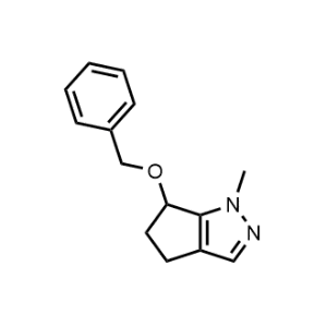 6-(Benzyloxy)-1-methyl-1,4,5,6-tetrahydrocyclopenta[c]pyrazole|CS-0479487