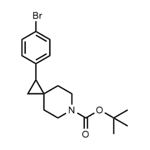 Tert-butyl 1-(4-bromophenyl)-6-azaspiro[2.5]Octane-6-carboxylate|CS-0479554