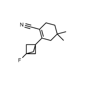 2-(3-Fluorobicyclo[1.1.1]Pentan-1-yl)-4,4-dimethylcyclohex-1-ene-1-carbonitrile|CS-0479647