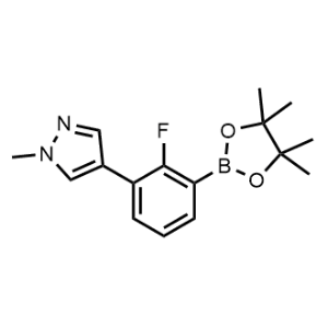 4-(2-Fluoro-3-(4,4,5,5-tetramethyl-1,3,2-dioxaborolan-2-yl)phenyl)-1-methyl-1H-pyrazole|CS-0479842