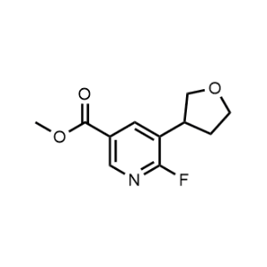 Methyl 6-fluoro-5-(tetrahydrofuran-3-yl)nicotinate|CS-0480051