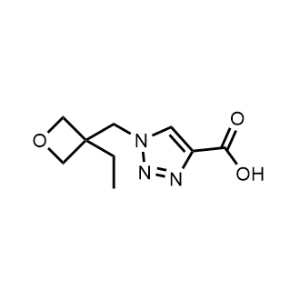1-((3-Ethyloxetan-3-yl)methyl)-1H-1,2,3-triazole-4-carboxylic acid|CS-0480133