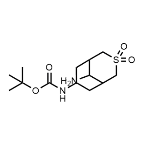 Tert-butyl (9-amino-3,3-dioxido-3-thiabicyclo[3.3.1]Nonan-7-yl)carbamate|CS-0480212
