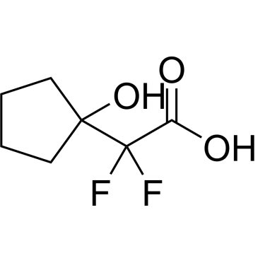 2,2-Difluoro-2-(1-hydroxycyclopentyl)acetic acid|CS-0480241