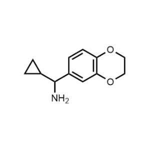 Cyclopropyl(2,3-dihydrobenzo[b][1,4]dioxin-6-yl)methanamine|CS-0480427