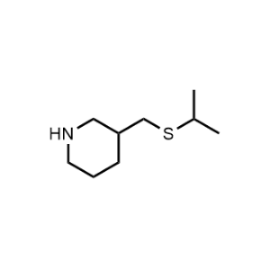 3-((Isopropylthio)methyl)piperidine|CS-0480627