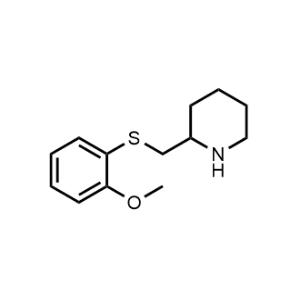 2-(((2-Methoxyphenyl)thio)methyl)piperidine|CS-0480642