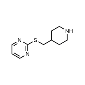 2-((Piperidin-4-ylmethyl)thio)pyrimidine|CS-0480651