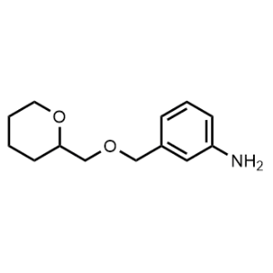 3-(((Tetrahydro-2H-pyran-2-yl)methoxy)methyl)aniline|CS-0480691