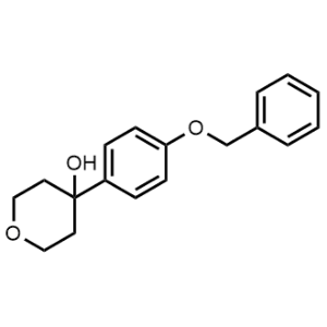 4-(4-(Benzyloxy)phenyl)tetrahydro-2H-pyran-4-ol|CS-0480708