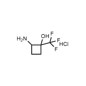 2-Amino-1-(trifluoromethyl)cyclobutan-1-ol hydrochloride|CS-0480721