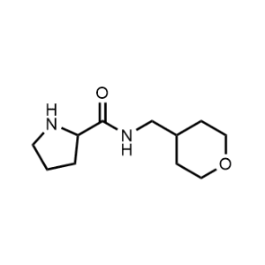 N-((tetrahydro-2H-pyran-4-yl)methyl)pyrrolidine-2-carboxamide|CS-0480884