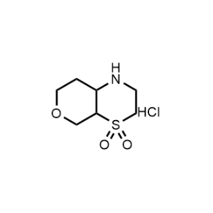 Octahydropyrano[3,4-b][1,4]thiazine 4,4-dioxide hydrochloride|CS-0480905
